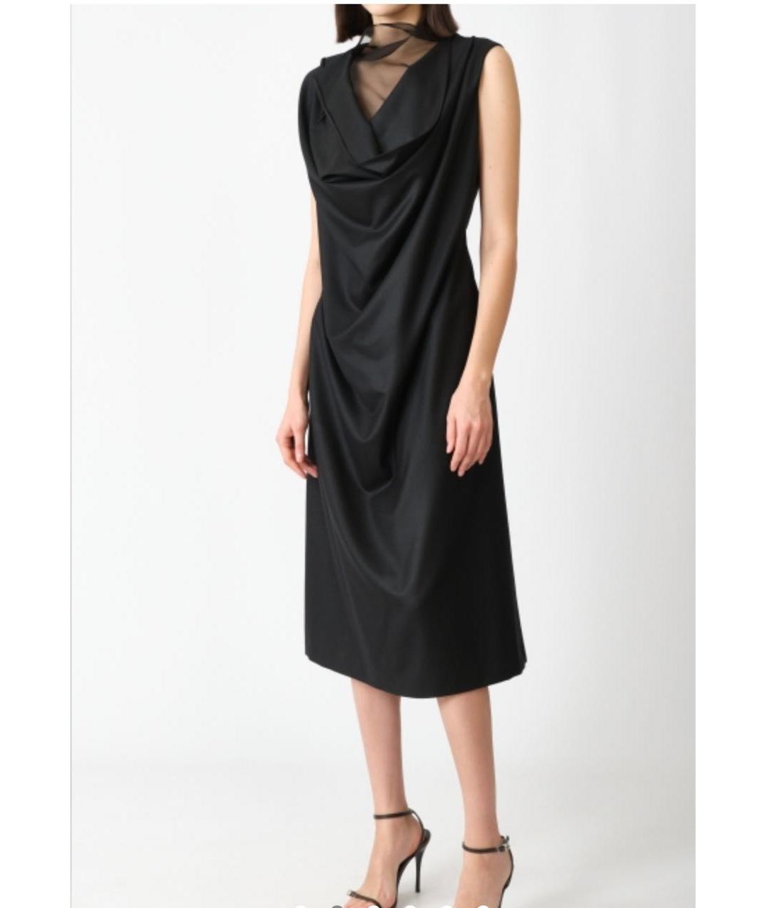 THE ROW Черное вечернее платье, фото 3