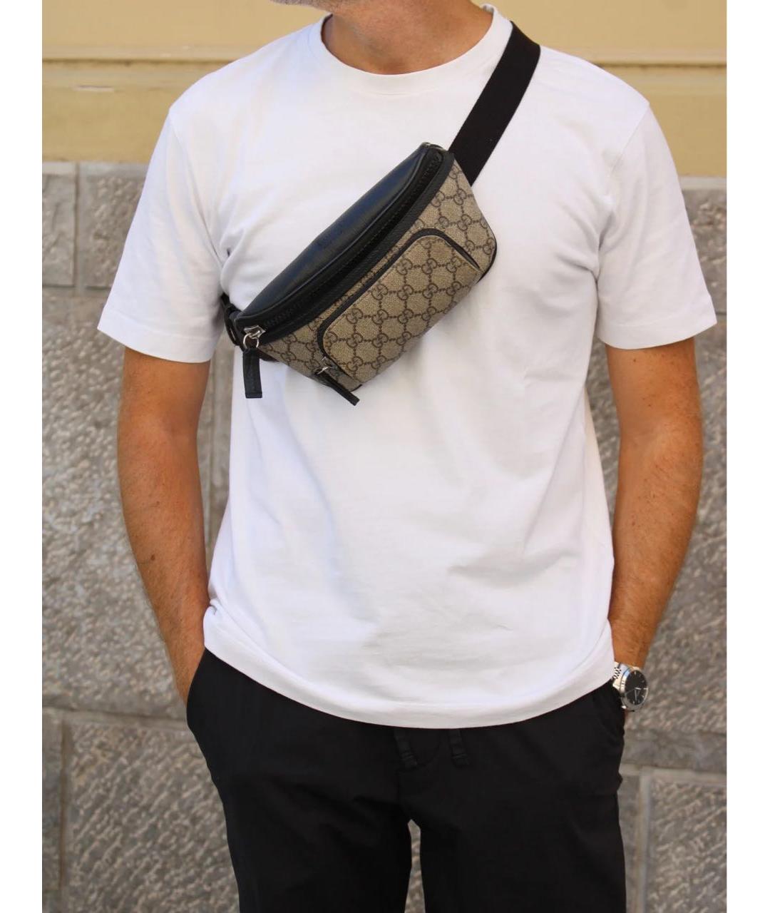 GUCCI Мульти кожаная поясная сумка, фото 4