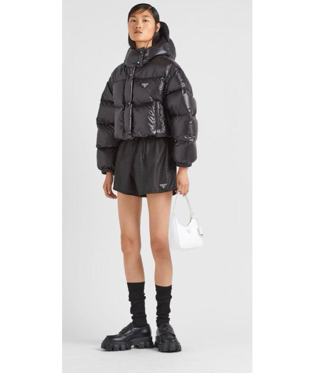 PRADA Черный пуховик, фото 6
