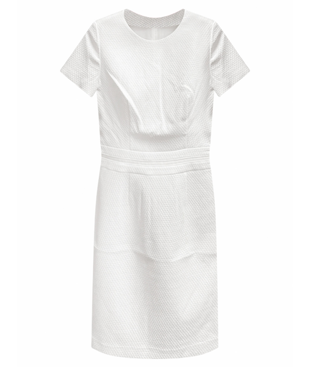 HUGO BOSS Белое полиэстеровое повседневное платье, фото 1