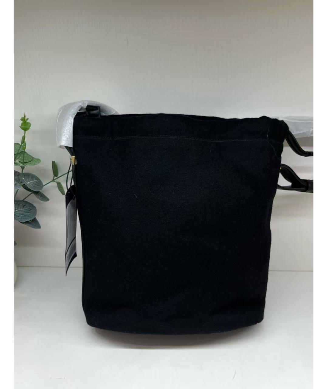 SAINT LAURENT Черная сумка через плечо, фото 4