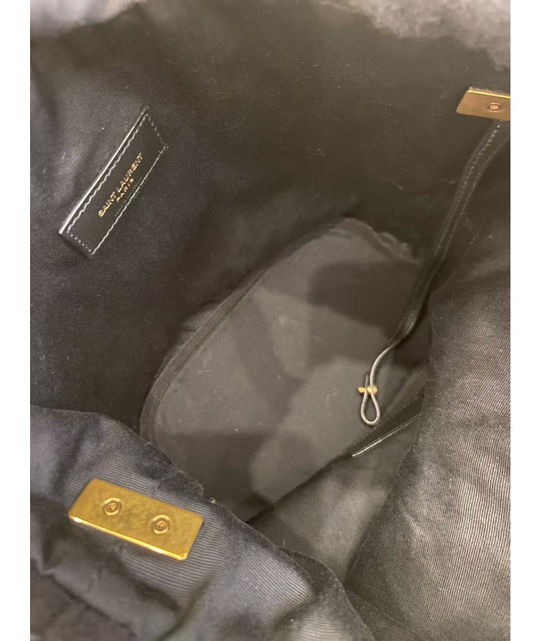 SAINT LAURENT Черная сумка через плечо, фото 5