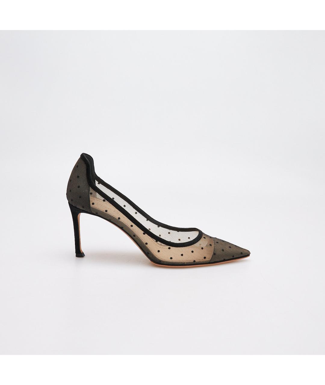 CHRISTIAN DIOR Черные текстильные туфли, фото 6