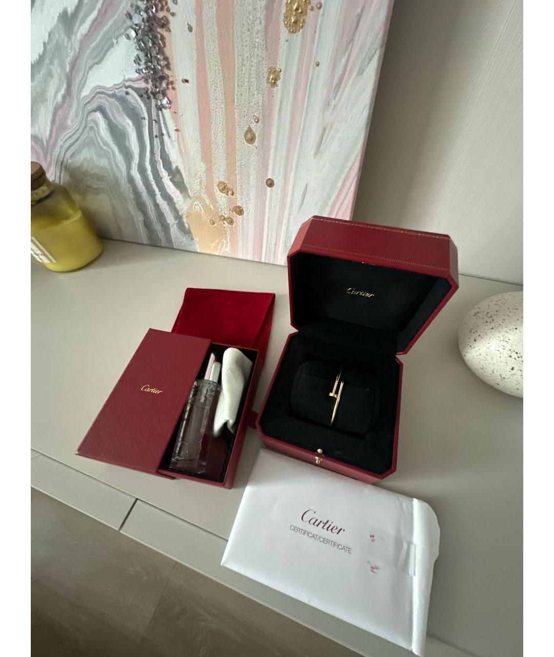 CARTIER Золотой браслет из желтого золота, фото 5