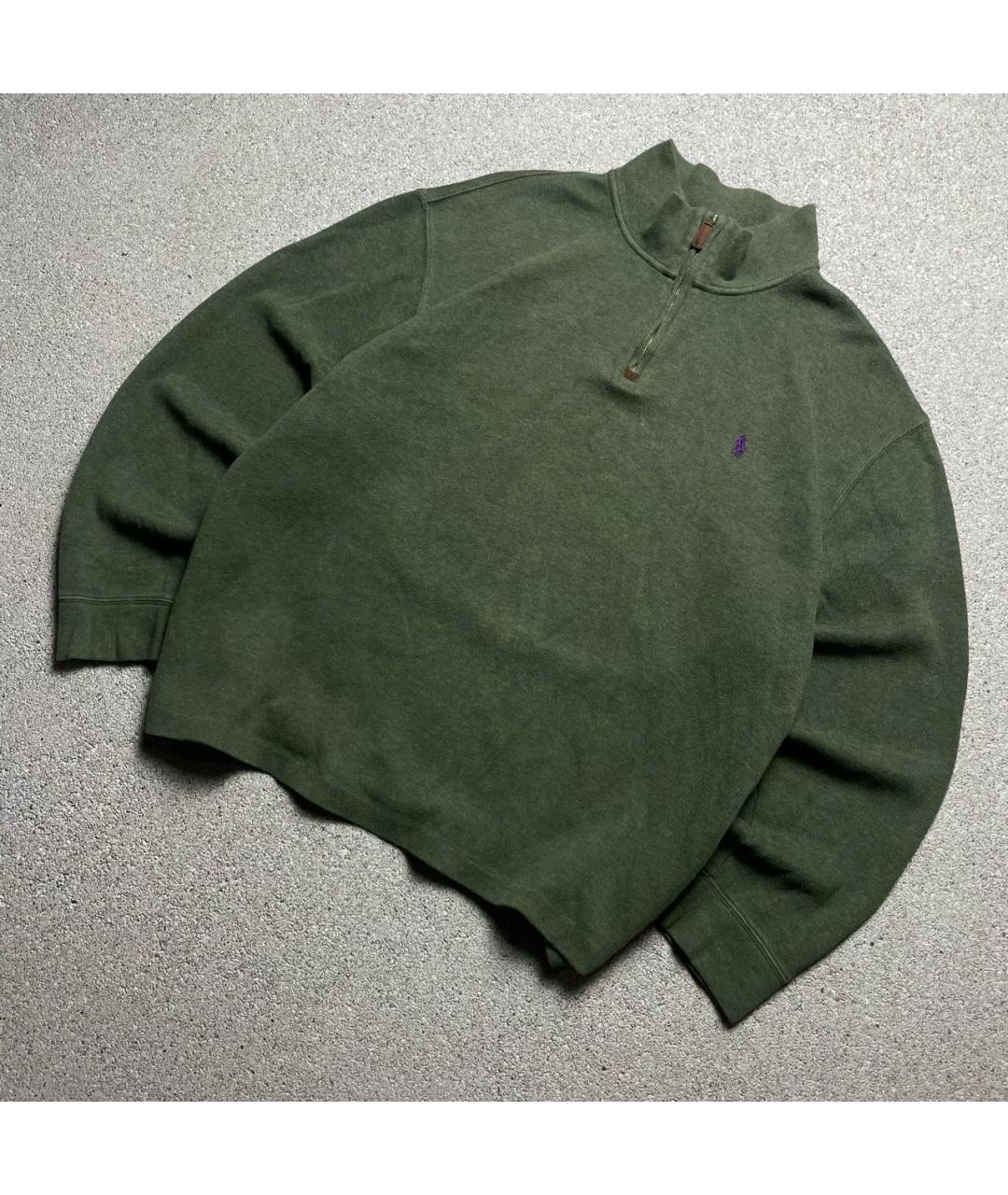 POLO RALPH LAUREN Хаки хлопковый джемпер / свитер, фото 3