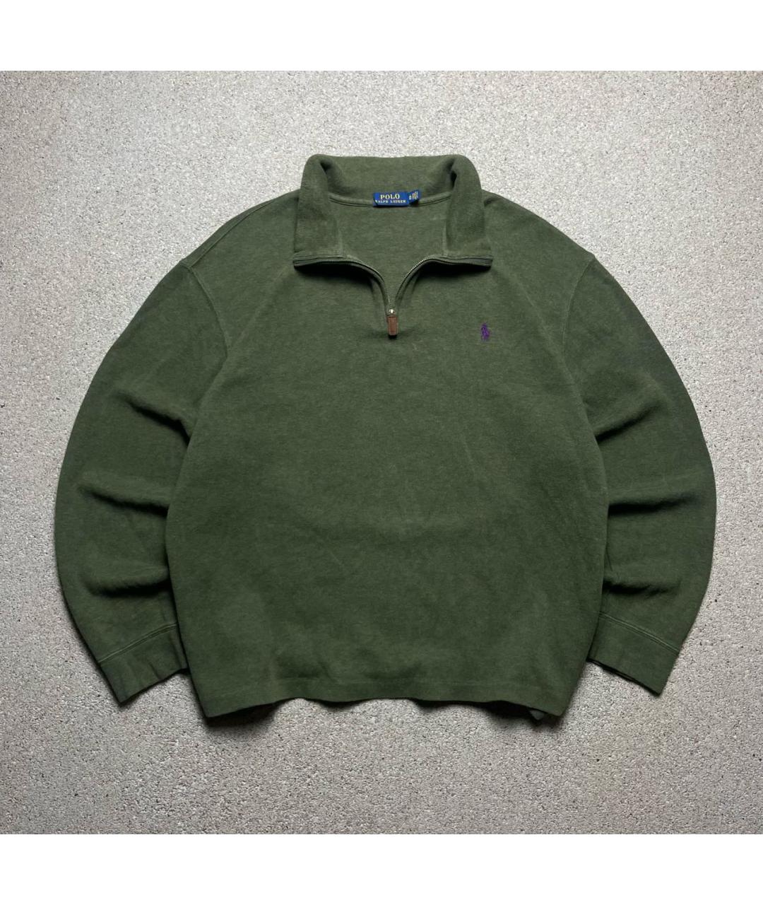 POLO RALPH LAUREN Хаки хлопковый джемпер / свитер, фото 8