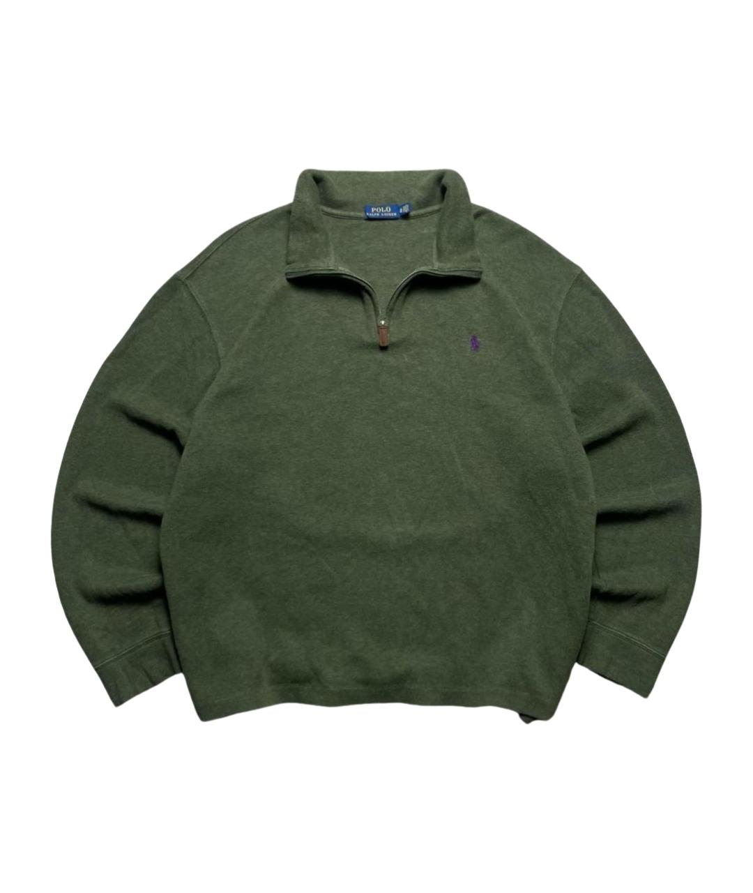 POLO RALPH LAUREN Хаки хлопковый джемпер / свитер, фото 1