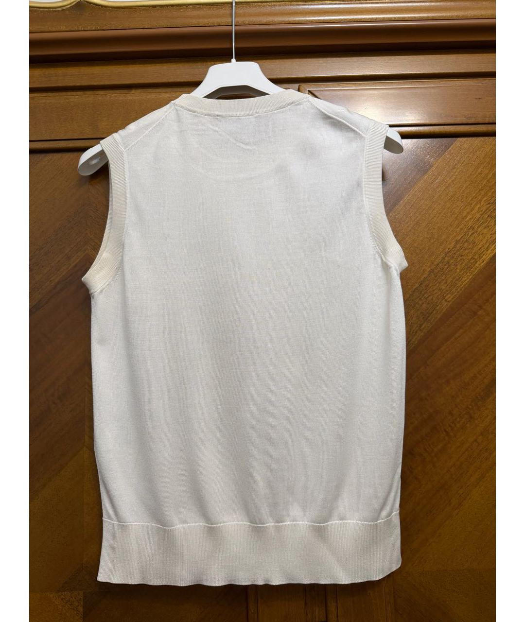 DOLCE&GABBANA Белый джемпер / свитер, фото 3