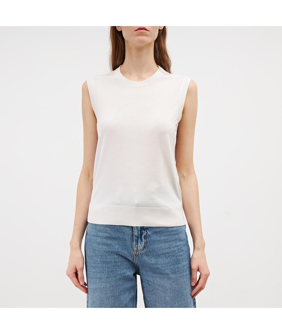 DOLCE&GABBANA Белый джемпер / свитер, фото 2