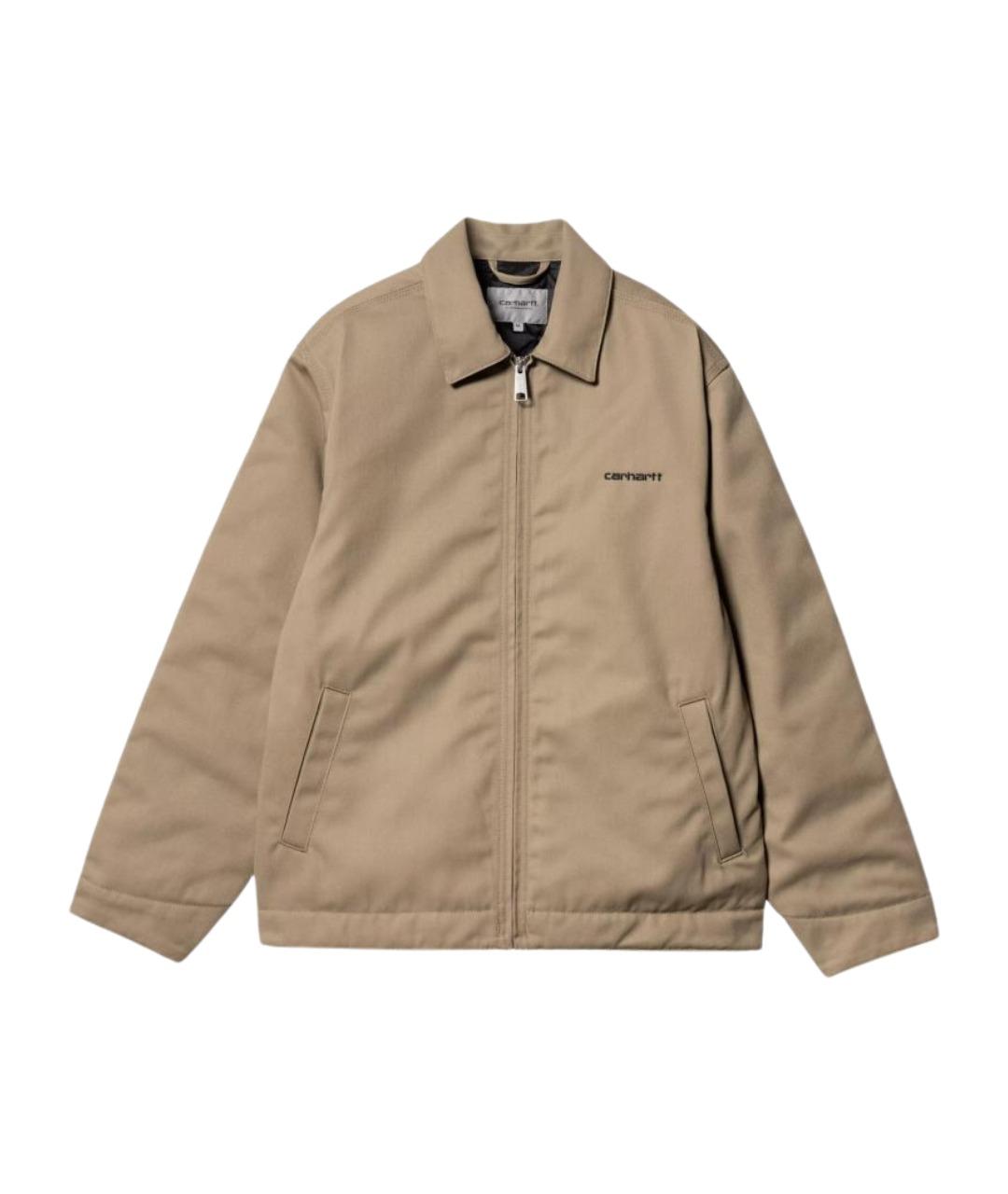 CARHARTT WIP Бежевая хлопковая куртка, фото 1