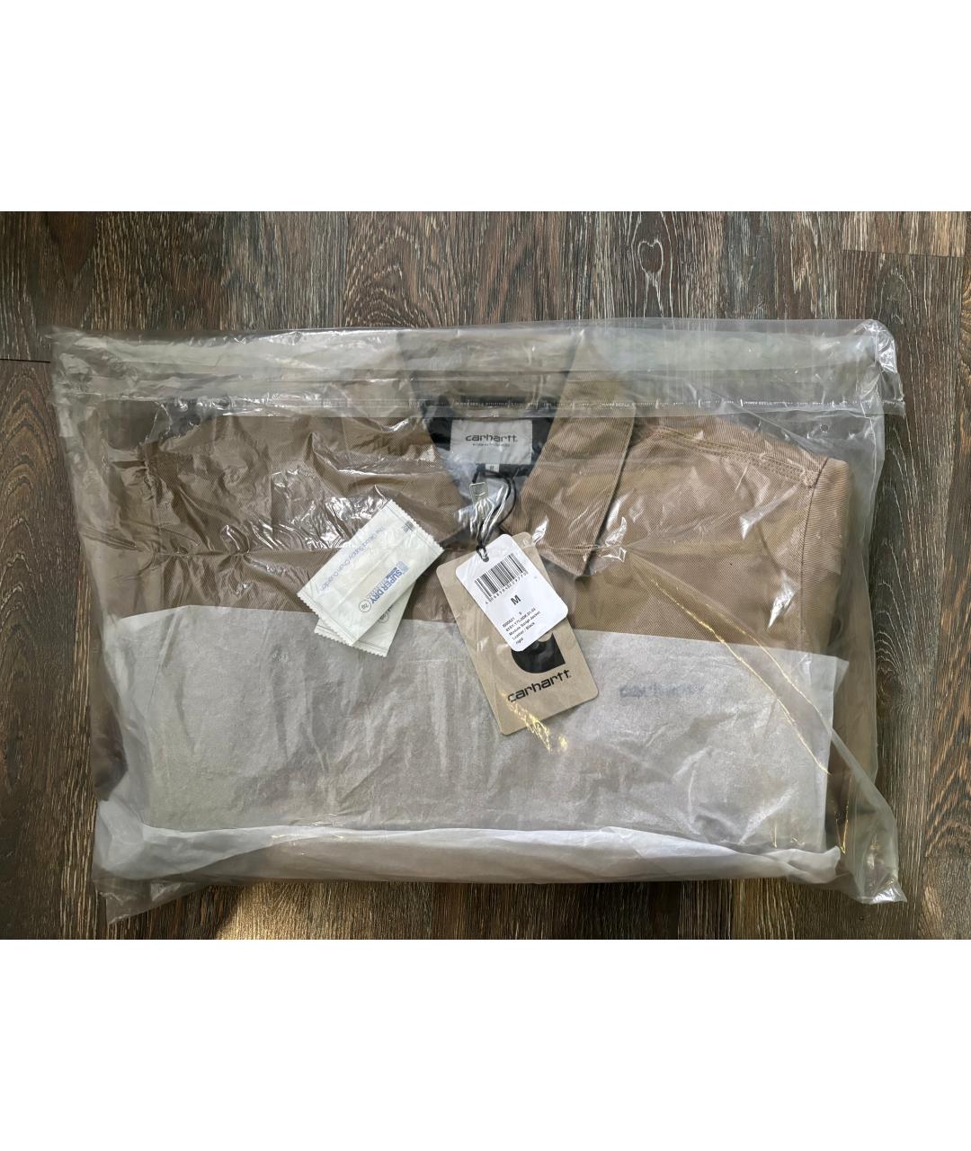 CARHARTT WIP Бежевая хлопковая куртка, фото 3