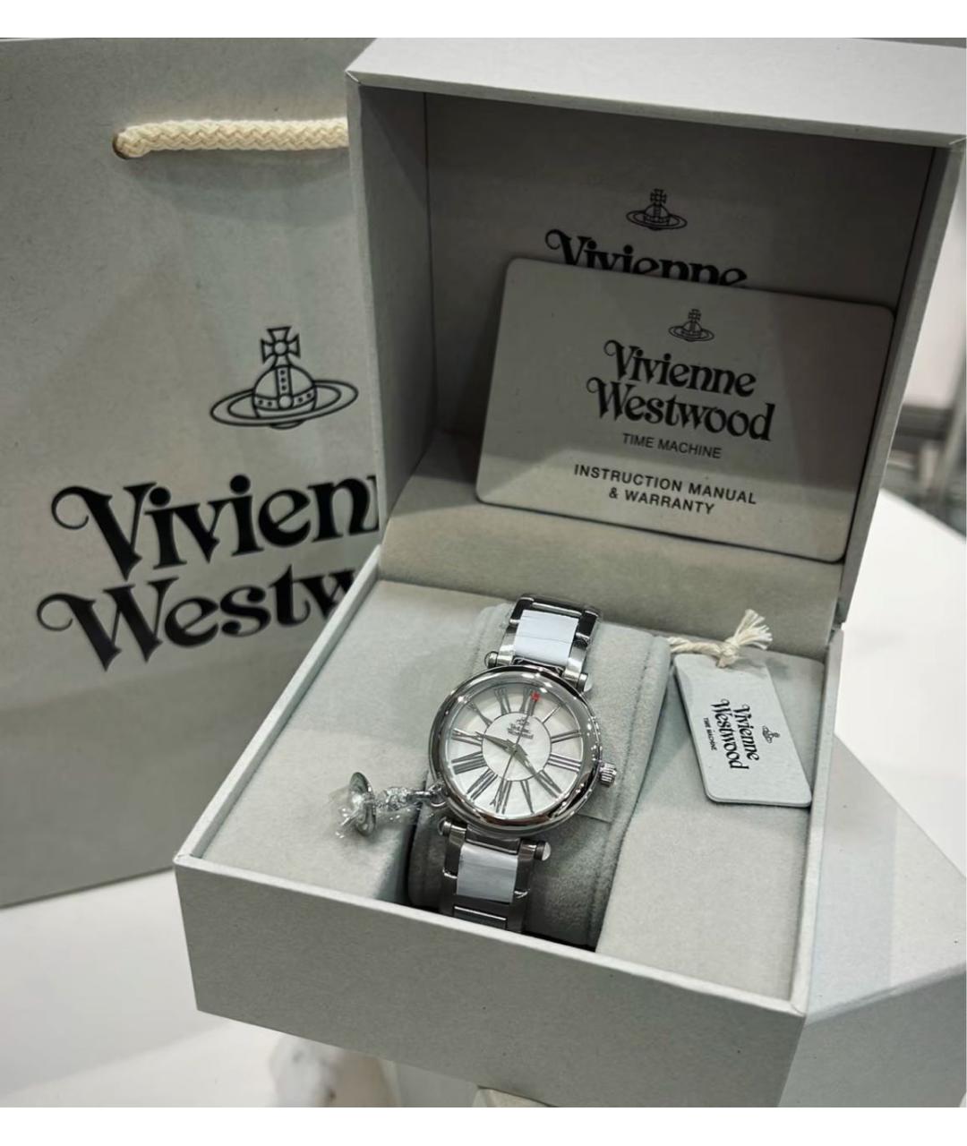 VIVIENNE WESTWOOD Серебряные стальные часы, фото 6