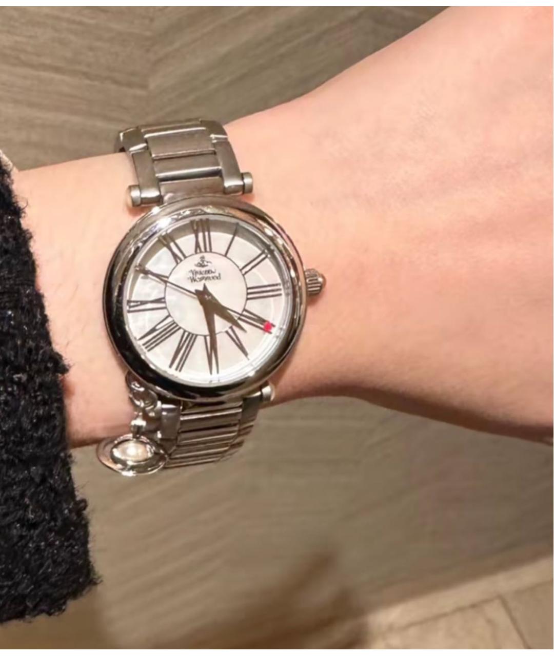 VIVIENNE WESTWOOD Серебряные стальные часы, фото 7