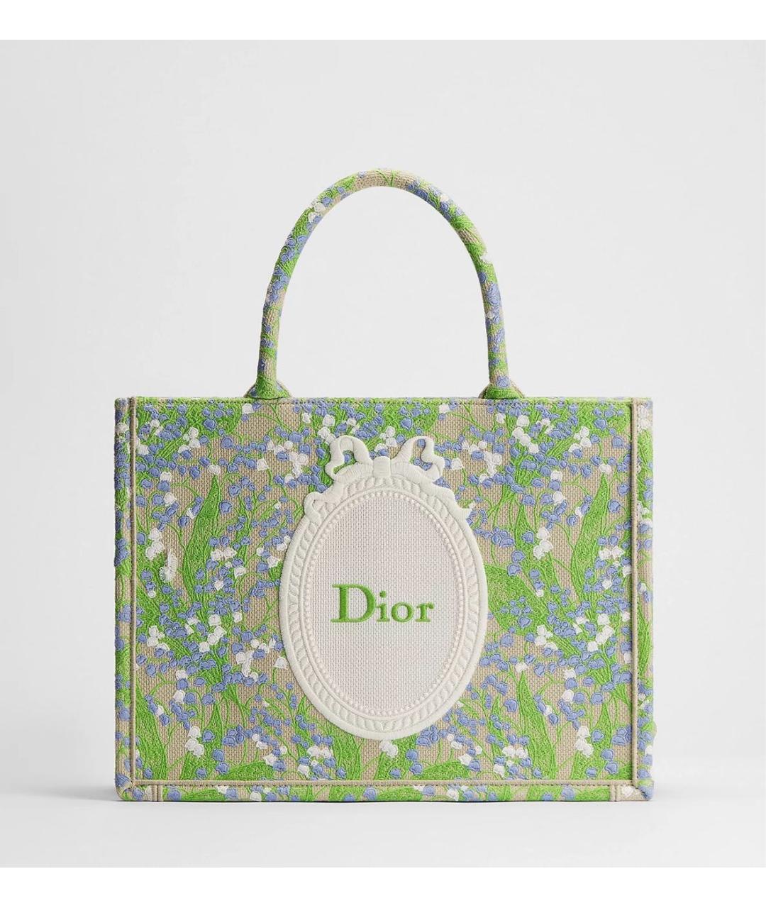 CHRISTIAN DIOR Зеленая сумка через плечо, фото 5