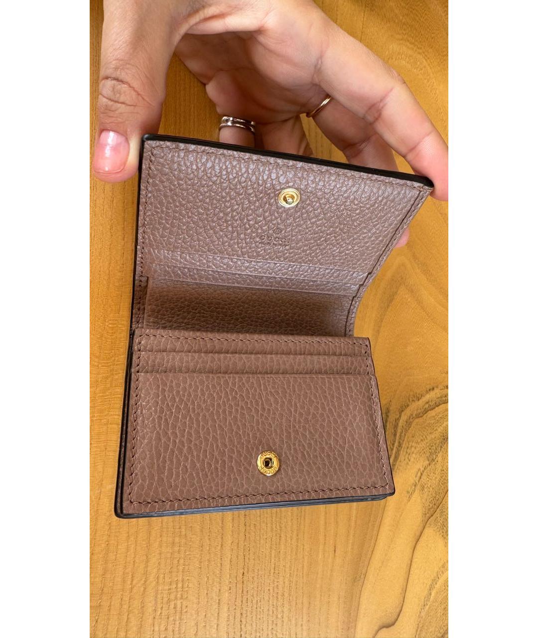 GUCCI Бежевый кошелек, фото 4
