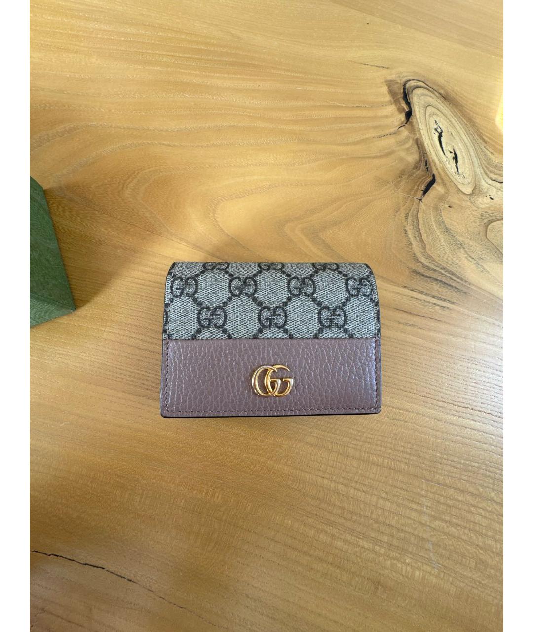 GUCCI Бежевый кошелек, фото 7