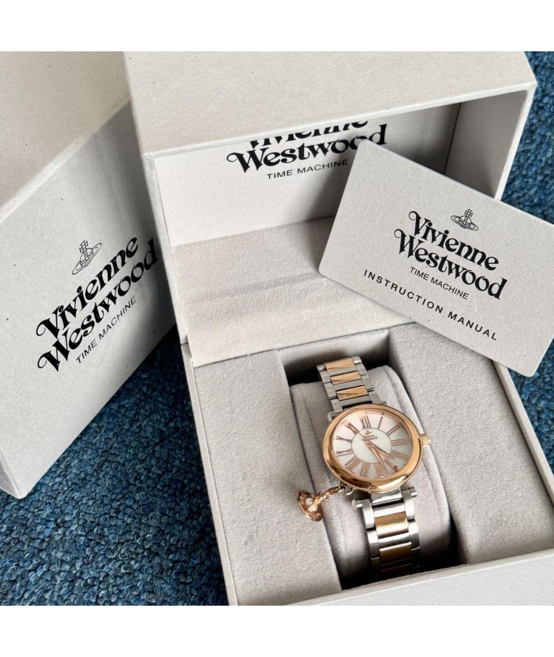 VIVIENNE WESTWOOD Розовые стальные часы, фото 5