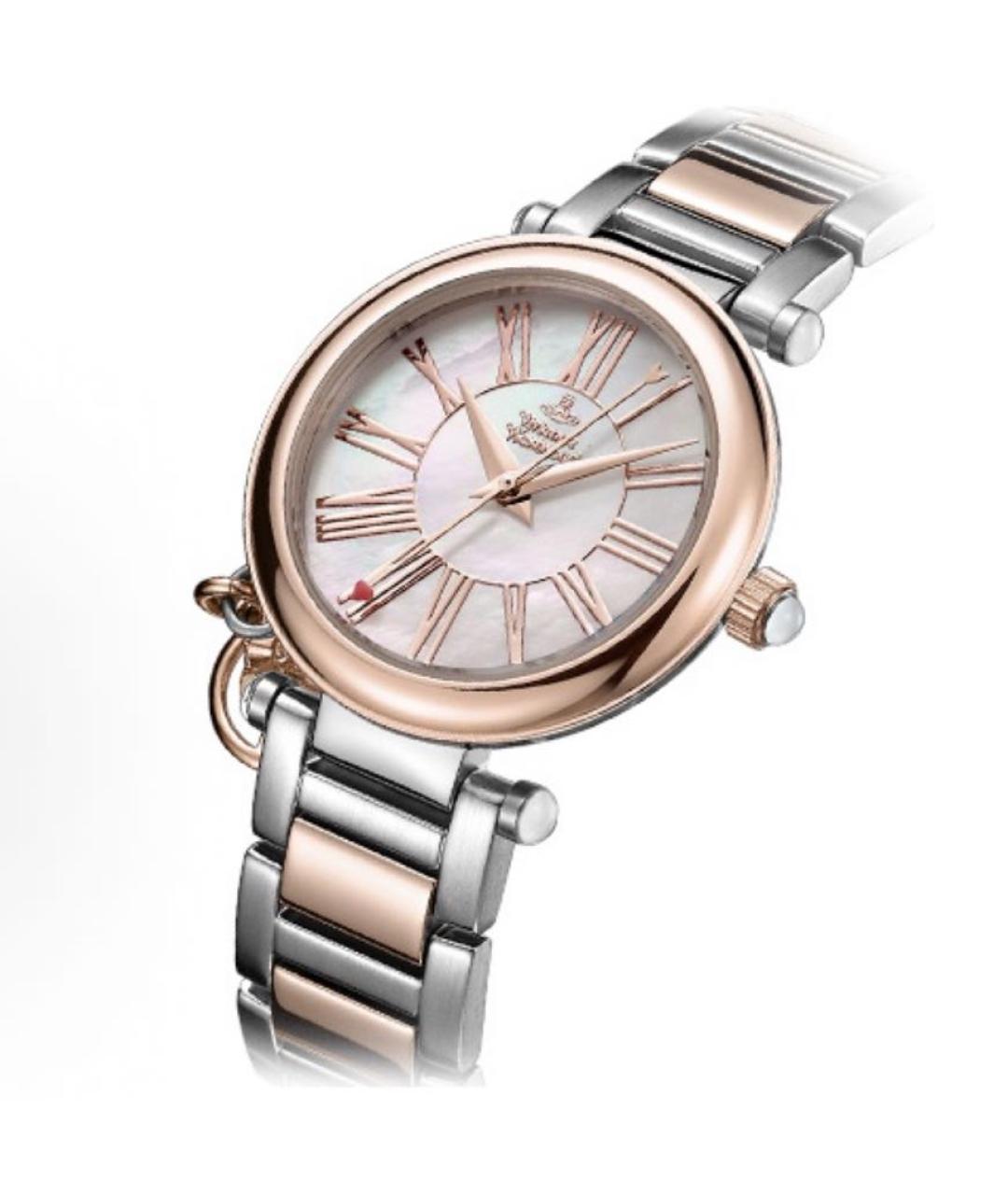 VIVIENNE WESTWOOD Розовые стальные часы, фото 3