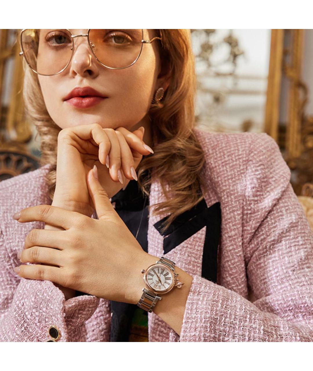 VIVIENNE WESTWOOD Розовые стальные часы, фото 4