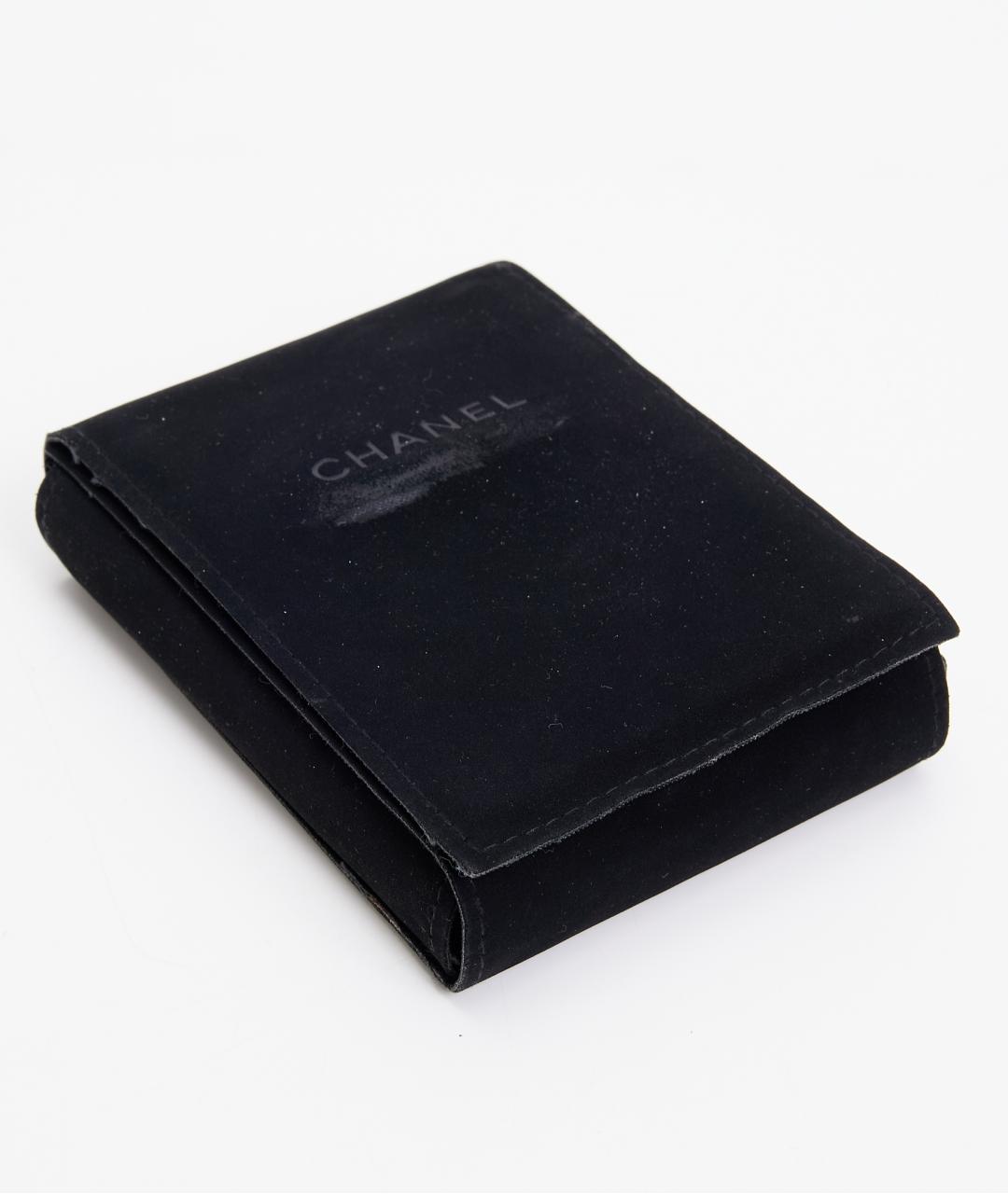 CHANEL Золотые металлические серьги, фото 3