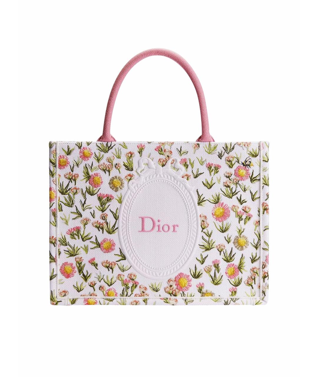 CHRISTIAN DIOR Розовая сумка тоут, фото 1