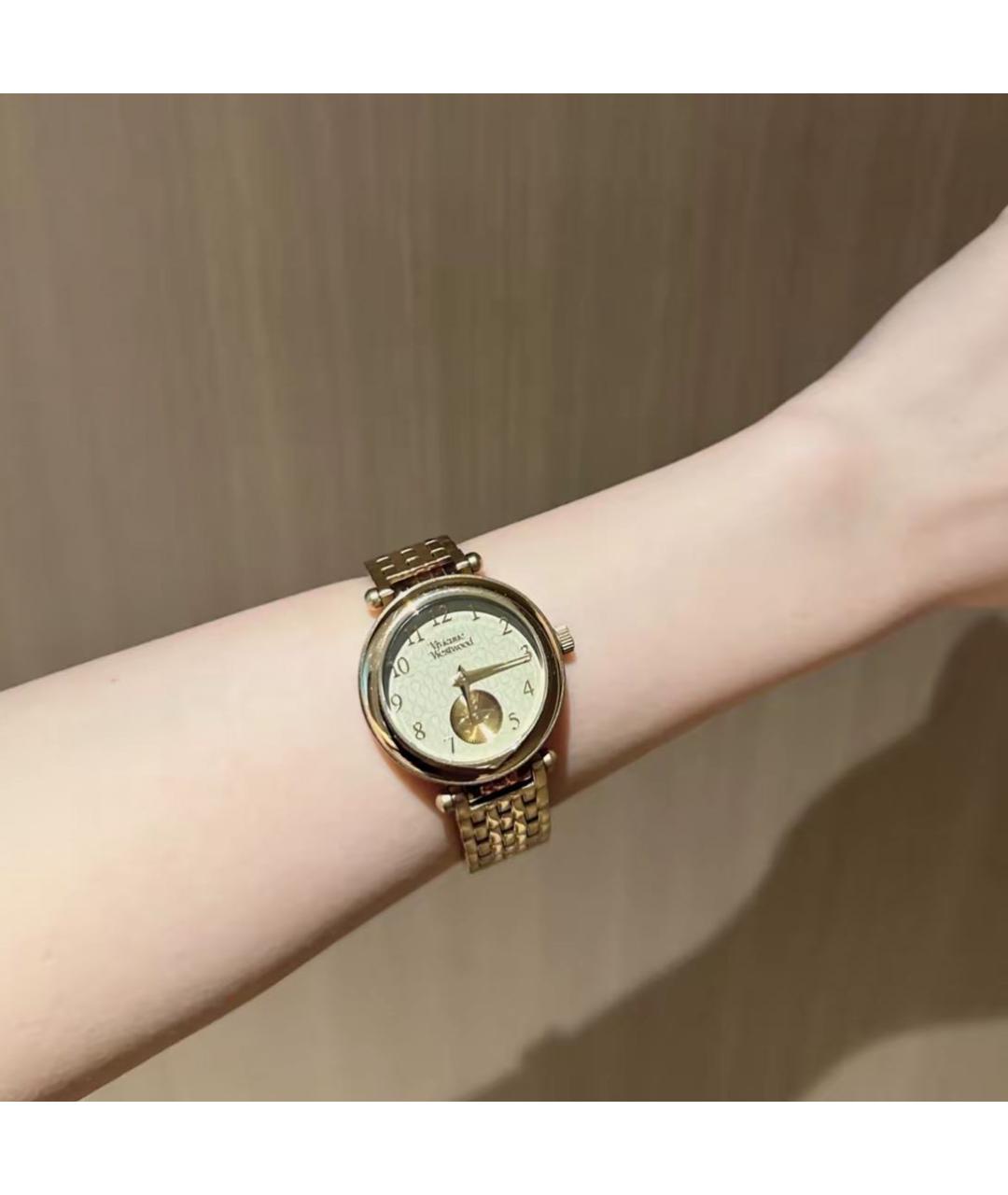 VIVIENNE WESTWOOD Золотые стальные часы, фото 8