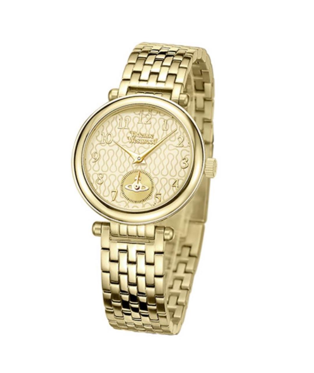 VIVIENNE WESTWOOD Золотые стальные часы, фото 2