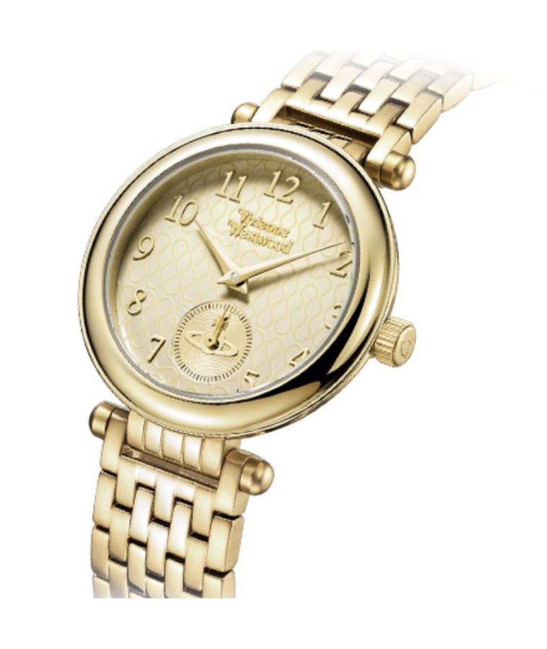 VIVIENNE WESTWOOD Золотые стальные часы, фото 3