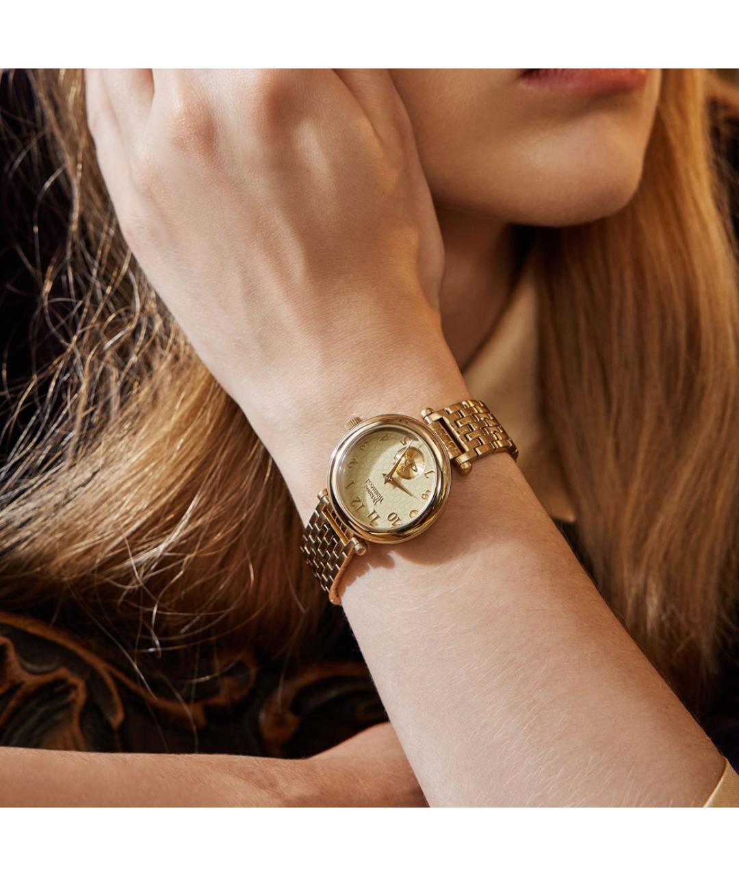 VIVIENNE WESTWOOD Золотые стальные часы, фото 4