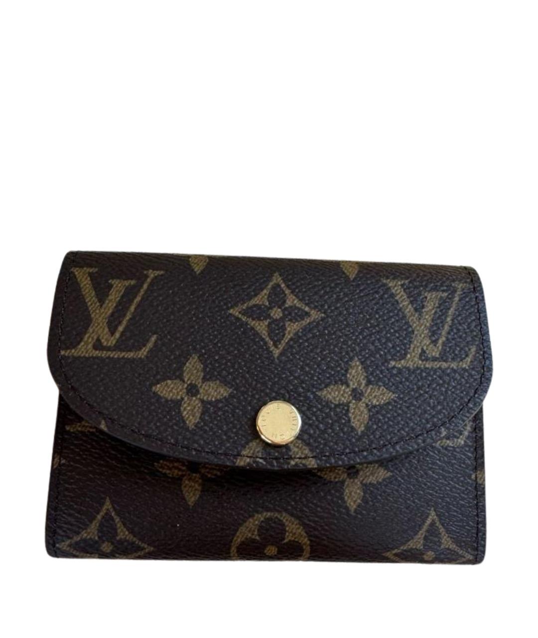 LOUIS VUITTON Коричневый кошелек, фото 1