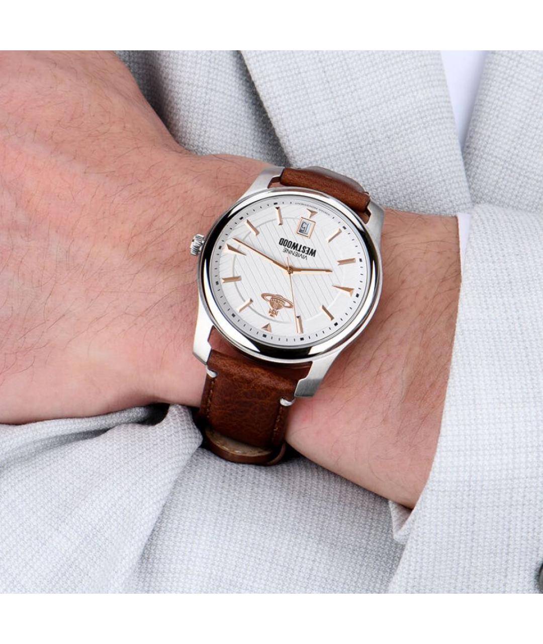 VIVIENNE WESTWOOD Серебряные стальные часы, фото 2