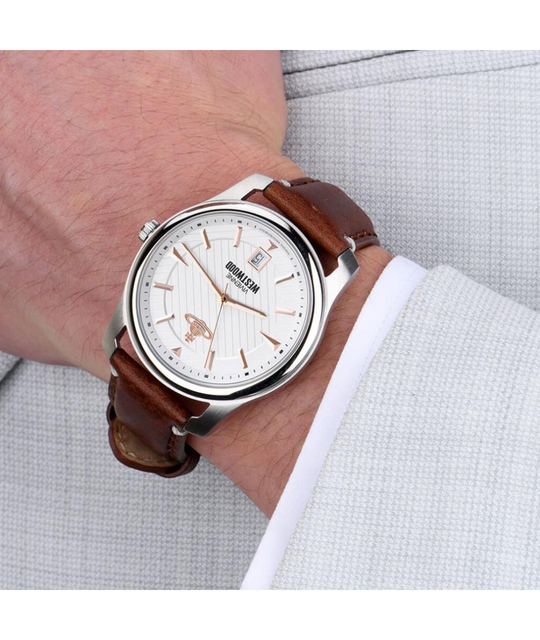 VIVIENNE WESTWOOD Серебряные стальные часы, фото 7