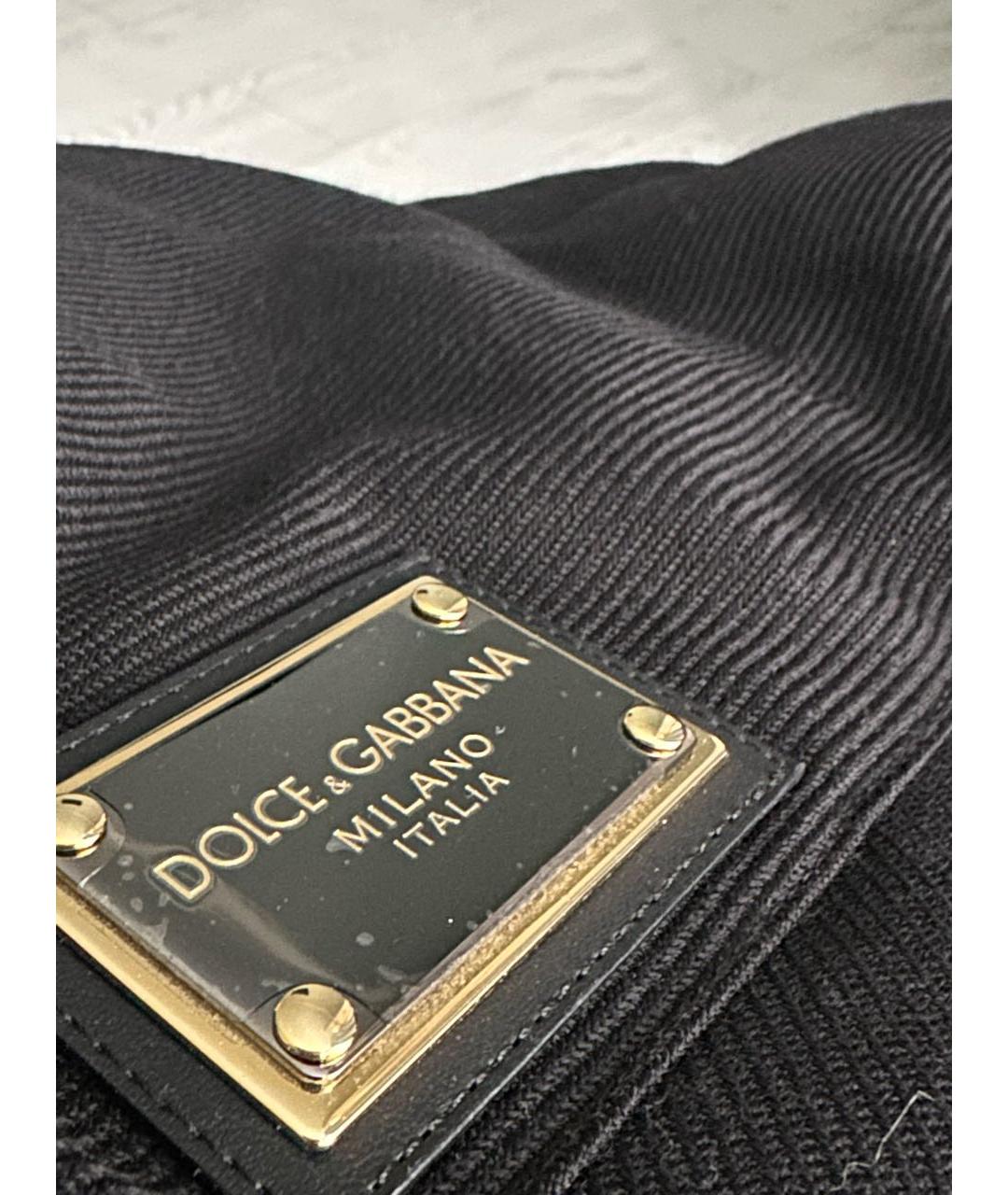 DOLCE&GABBANA Черная шерстяная куртка, фото 2