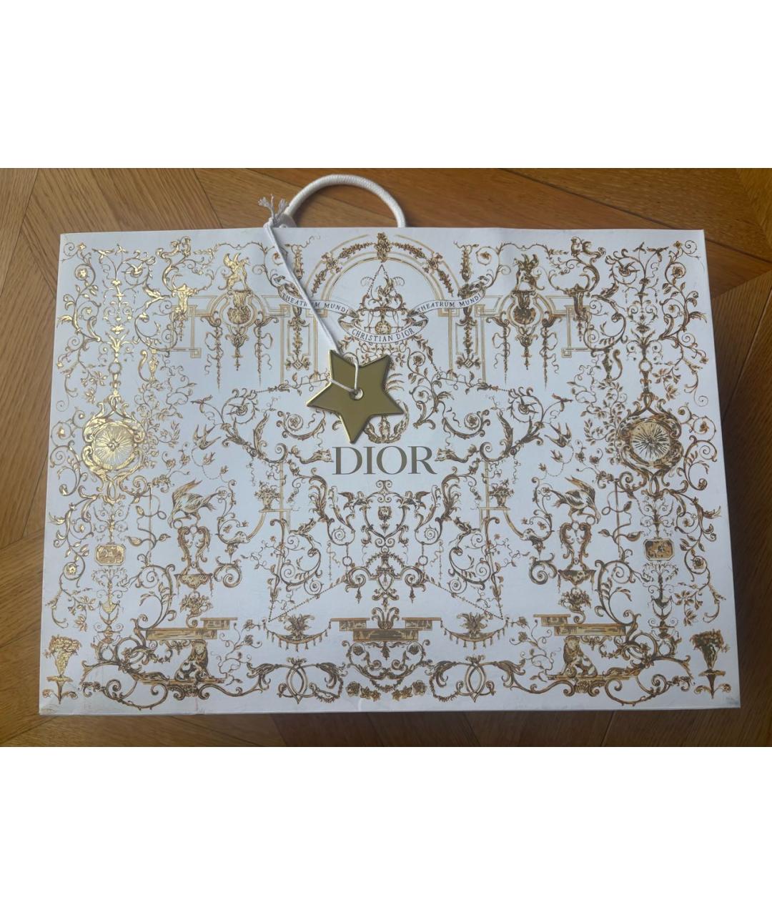 CHRISTIAN DIOR Розовый шелковый платок, фото 4