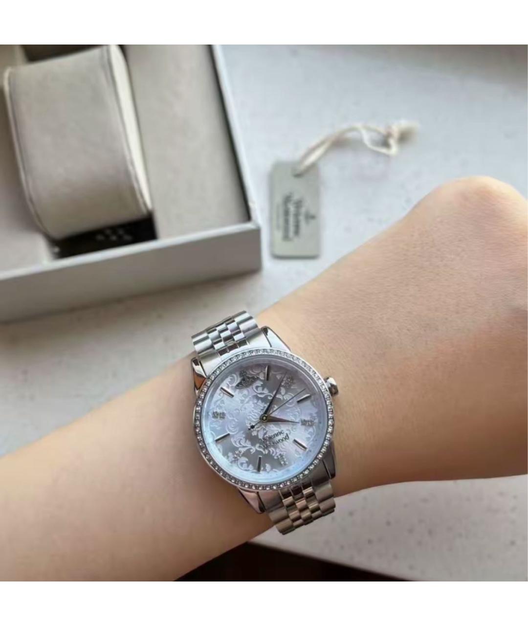 VIVIENNE WESTWOOD Серебряные стальные часы, фото 8