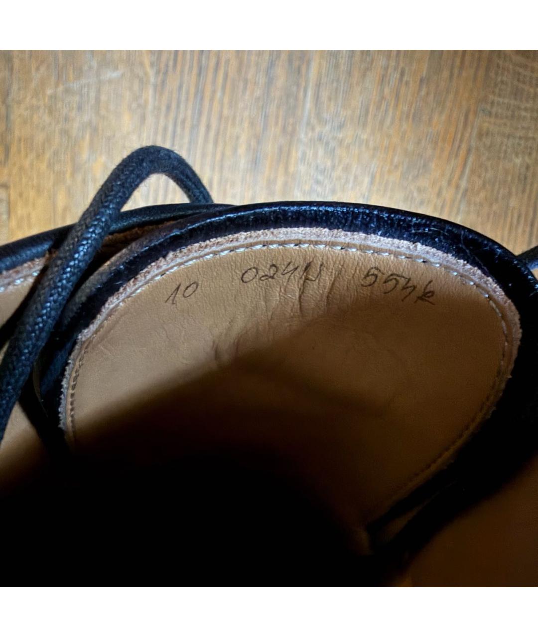 BERLUTI Коричневые кожаные низкие ботинки, фото 8