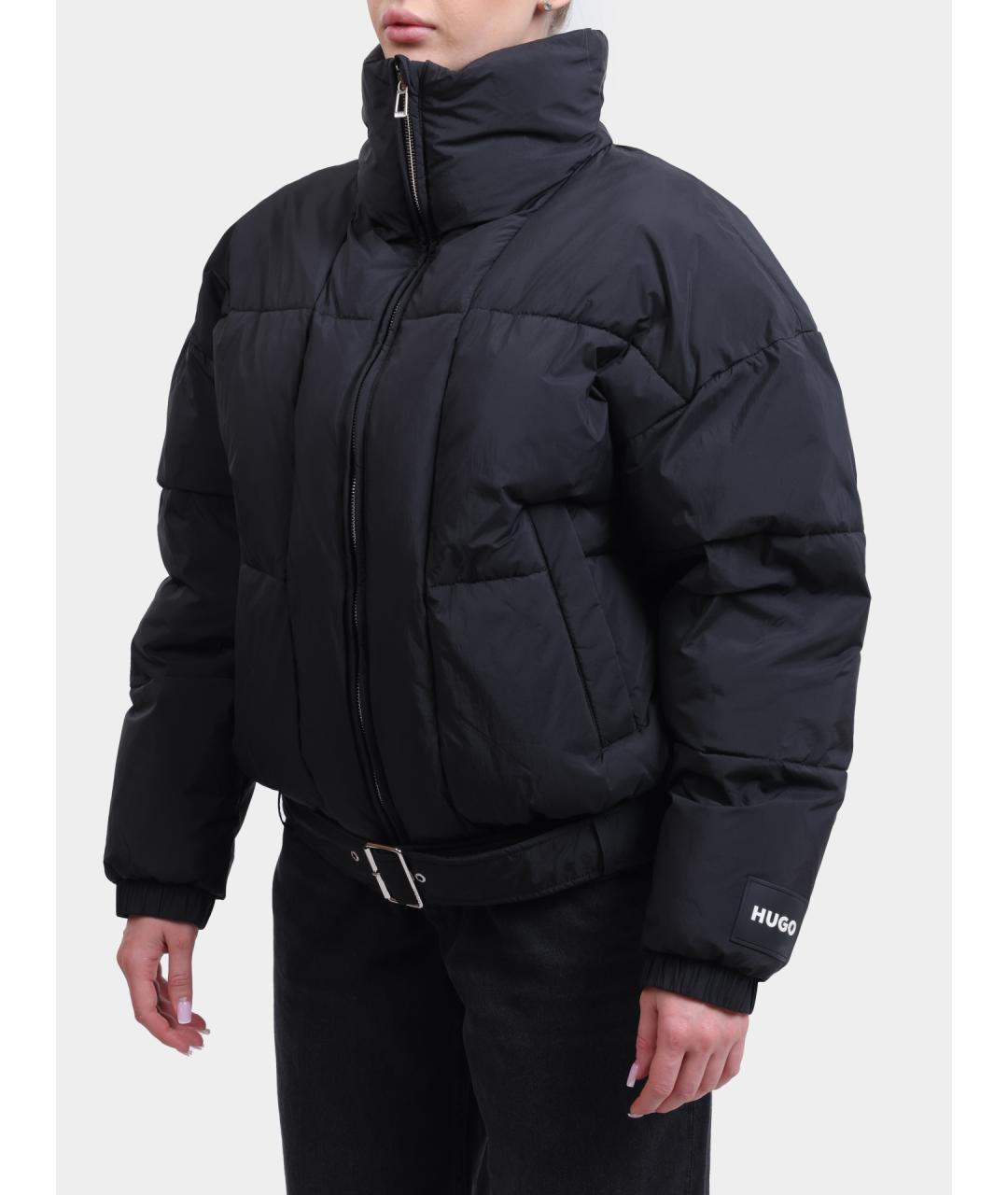 HUGO Черная куртка, фото 4