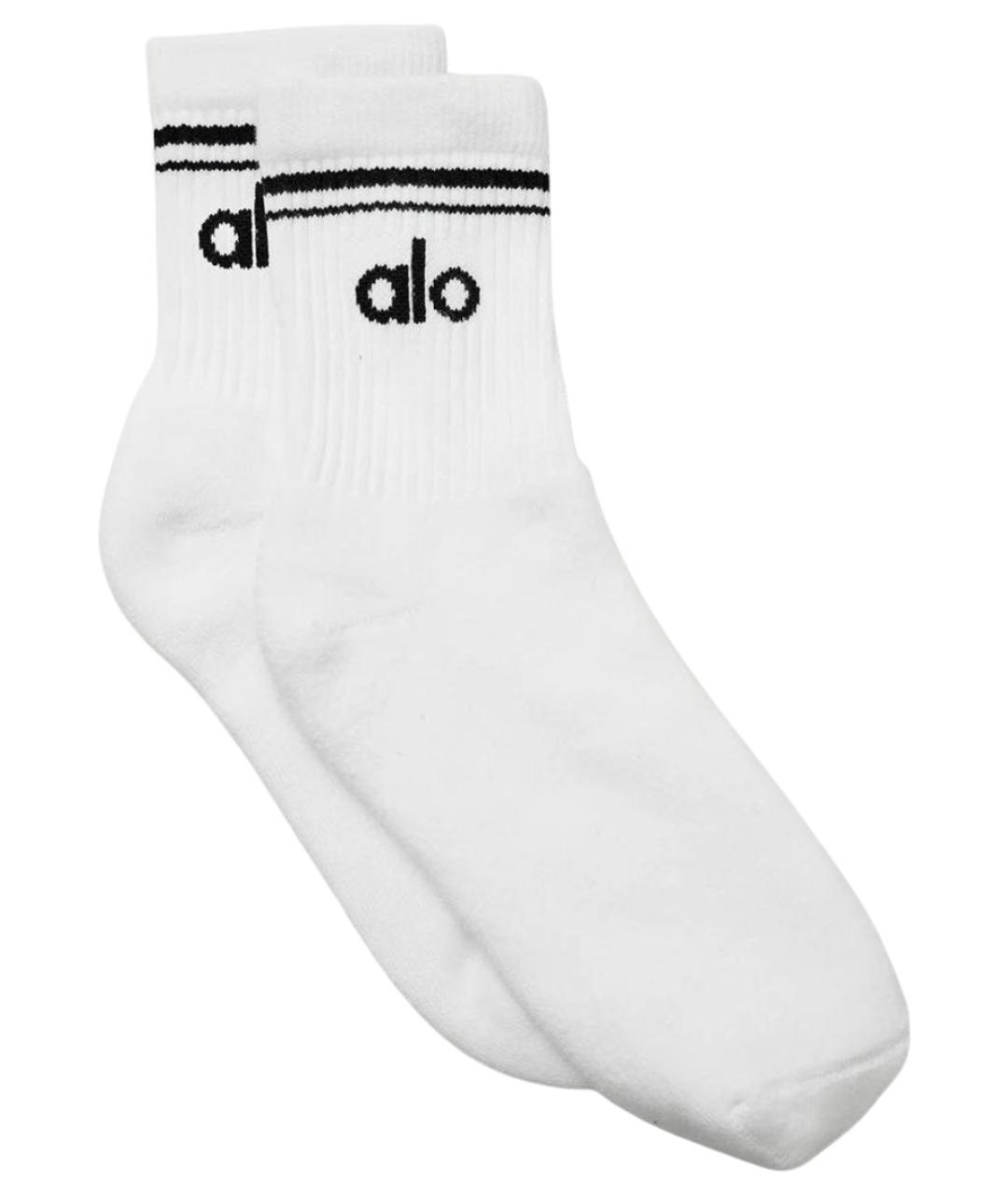 ALO YOGA Белые носки, чулки и колготы, фото 1