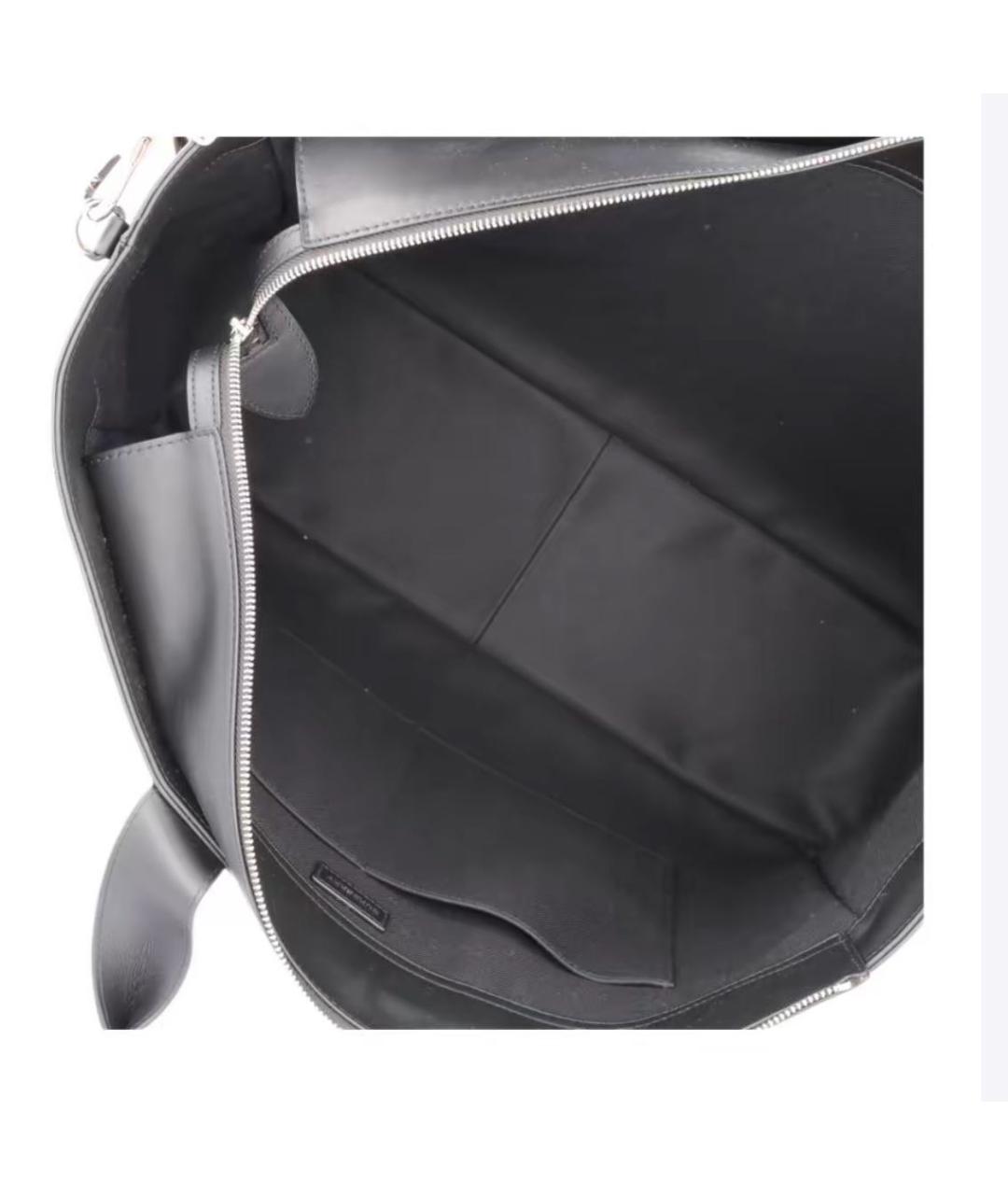 BURBERRY Черная сумка тоут, фото 4