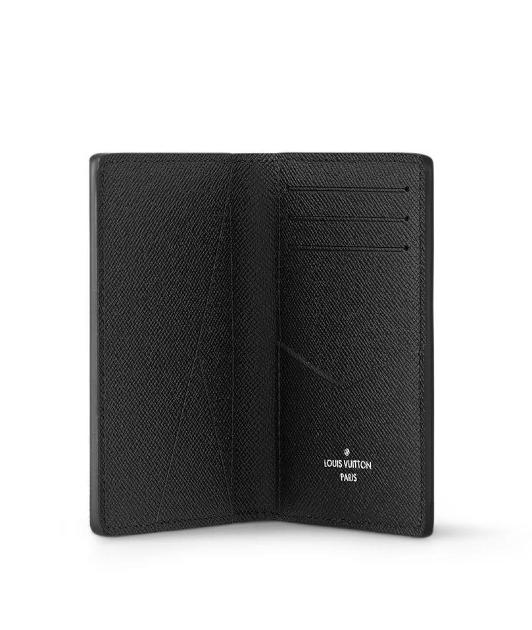 LOUIS VUITTON Черный кардхолдер, фото 3
