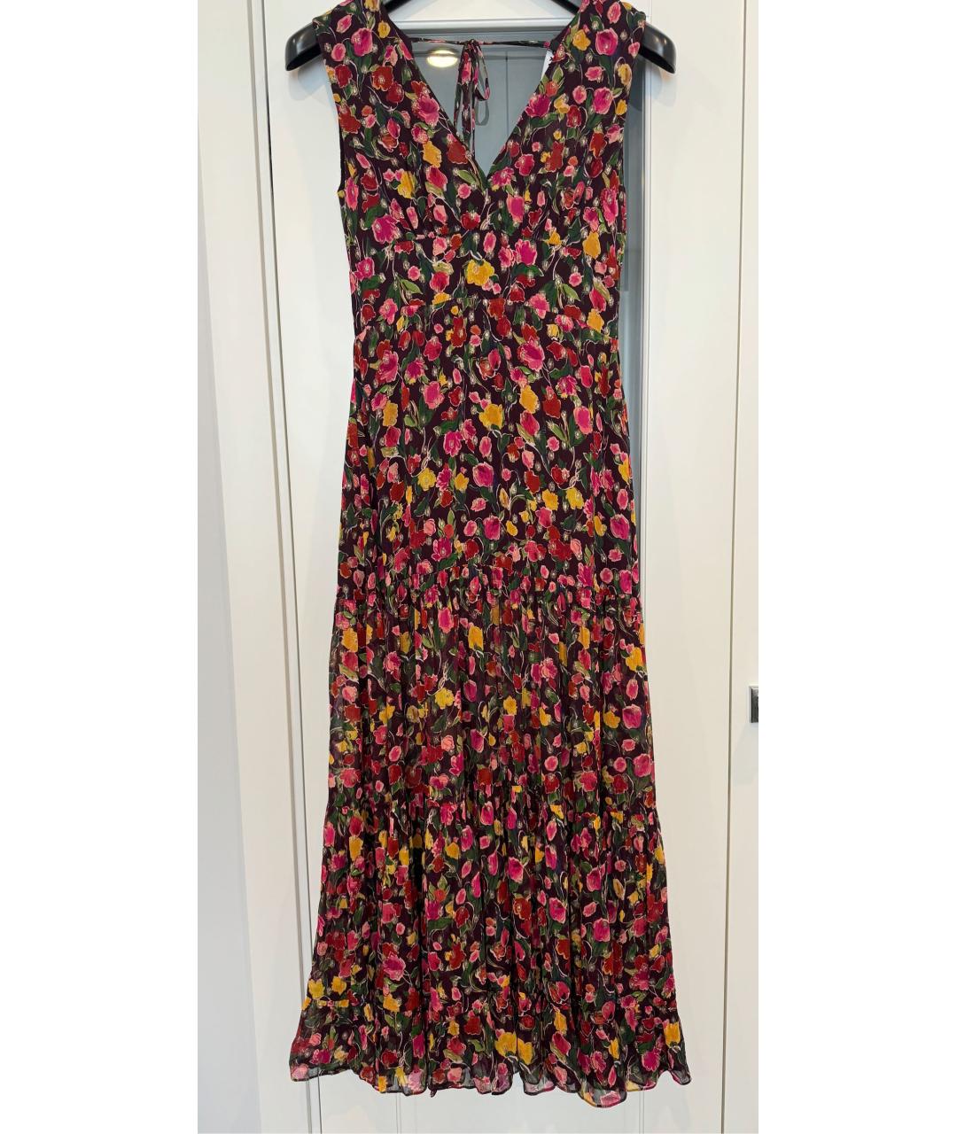 RIXO Мульти вискозное повседневное платье, фото 9