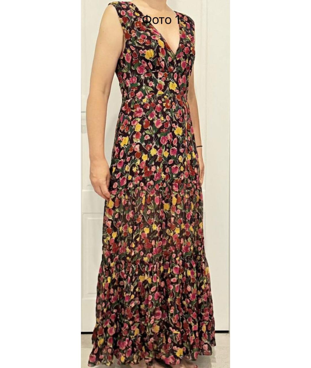 RIXO Мульти вискозное повседневное платье, фото 6