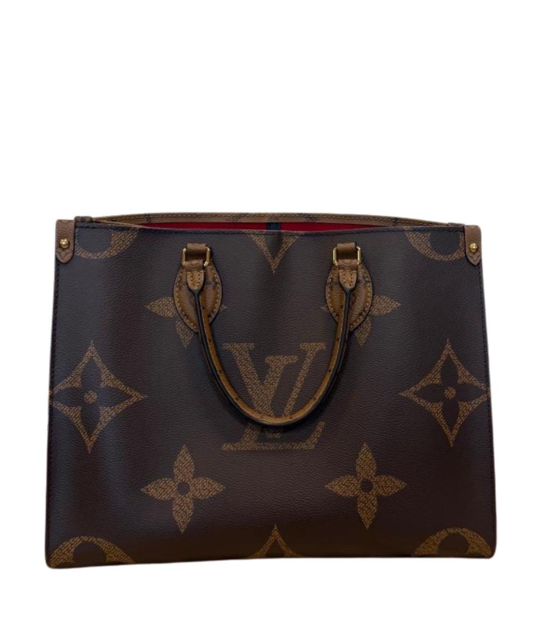 LOUIS VUITTON Коричневая сумка тоут, фото 1