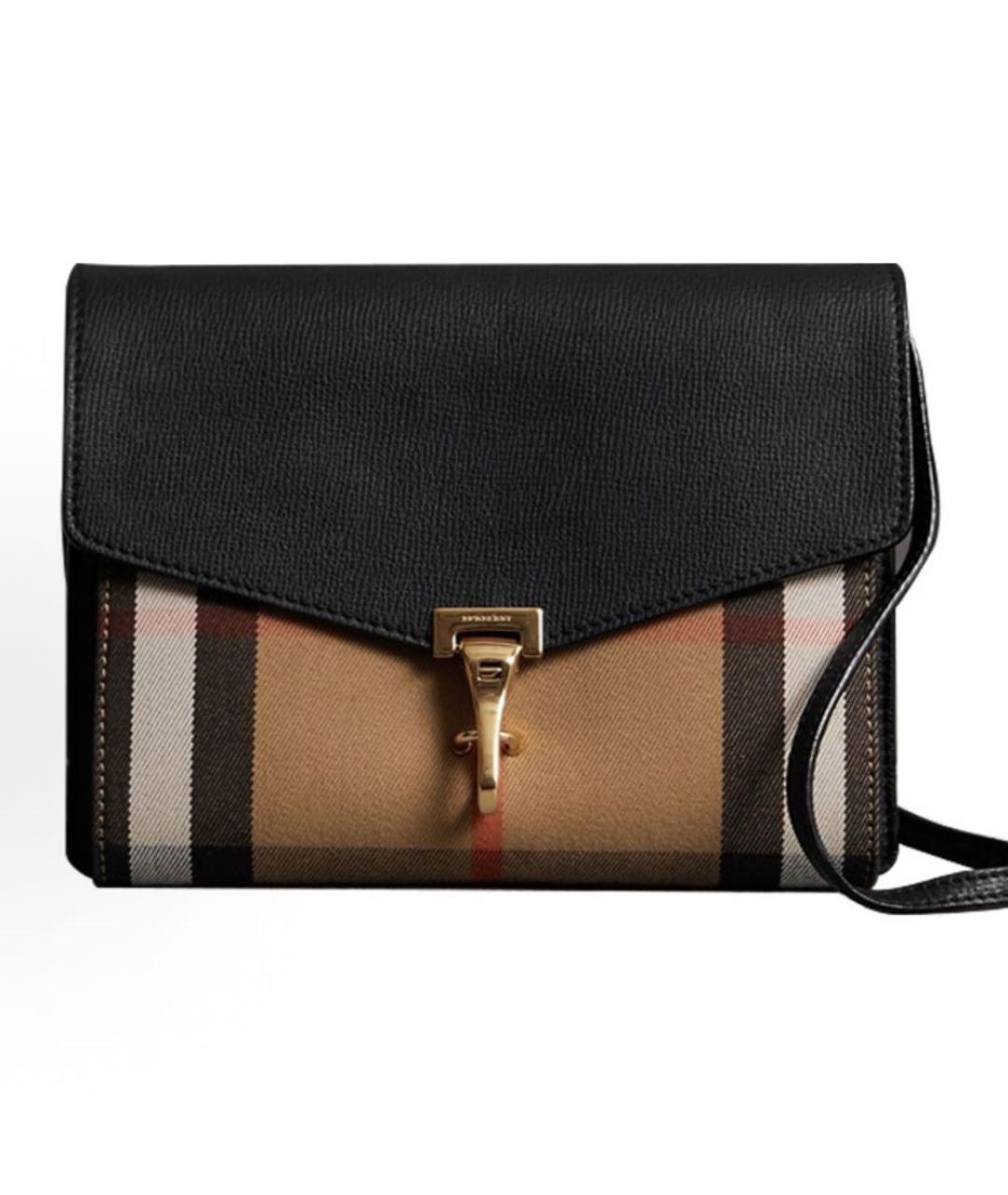 BURBERRY Черная сумка через плечо, фото 5