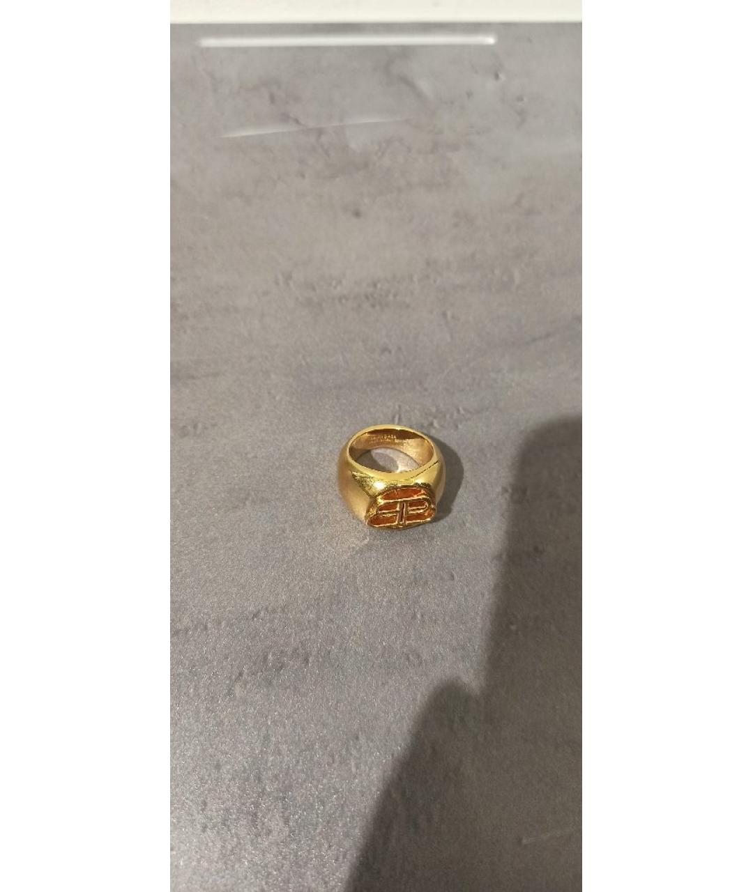 BALENCIAGA Золотое кольцо, фото 2