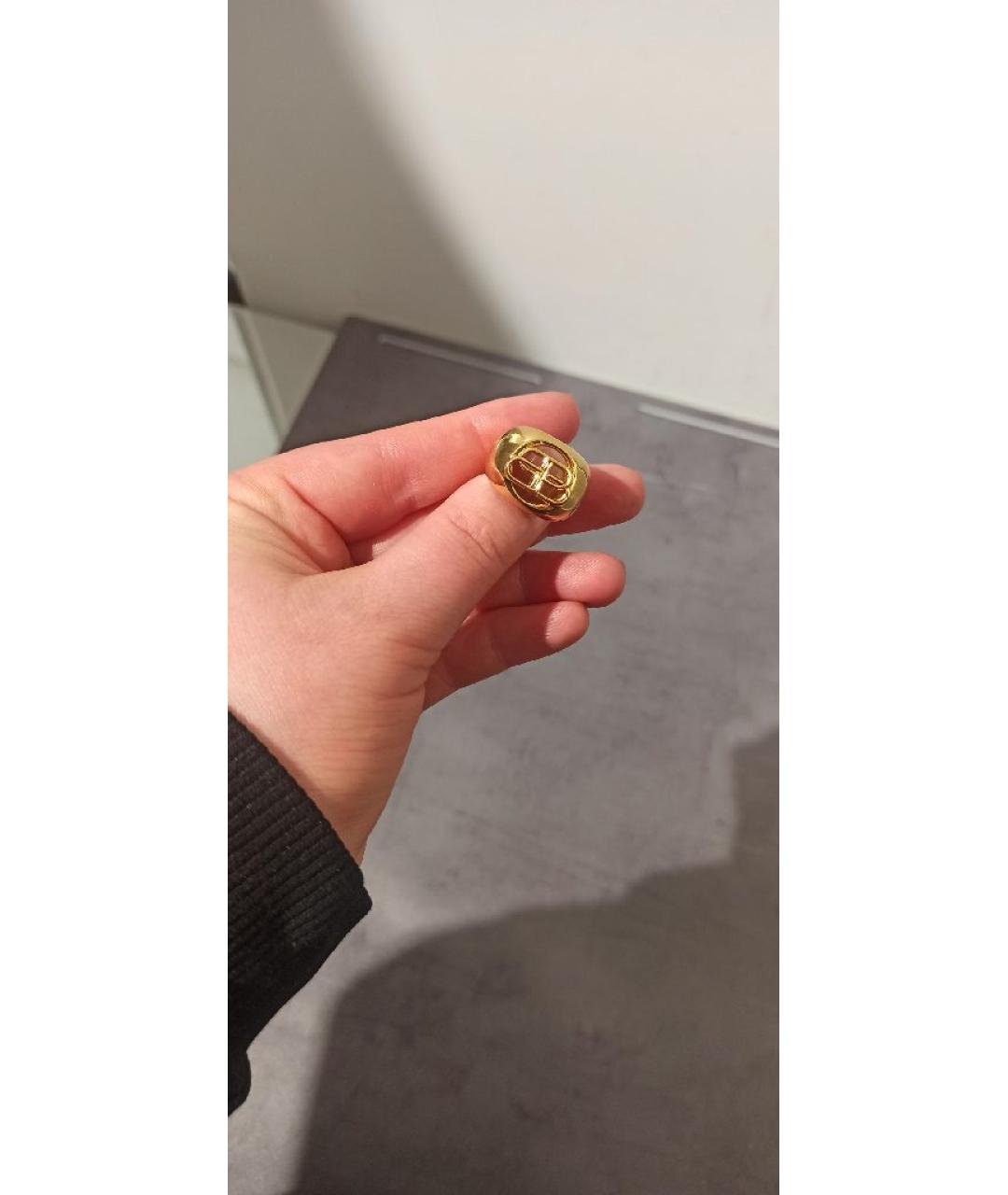 BALENCIAGA Золотое кольцо, фото 5