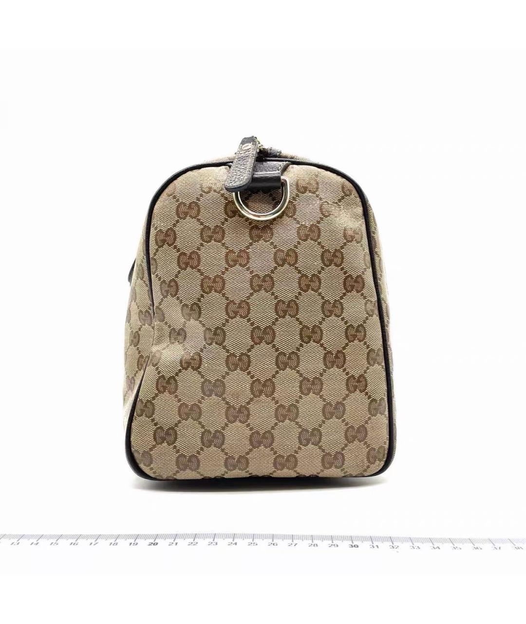 GUCCI Бежевая дорожная/спортивная сумка, фото 5