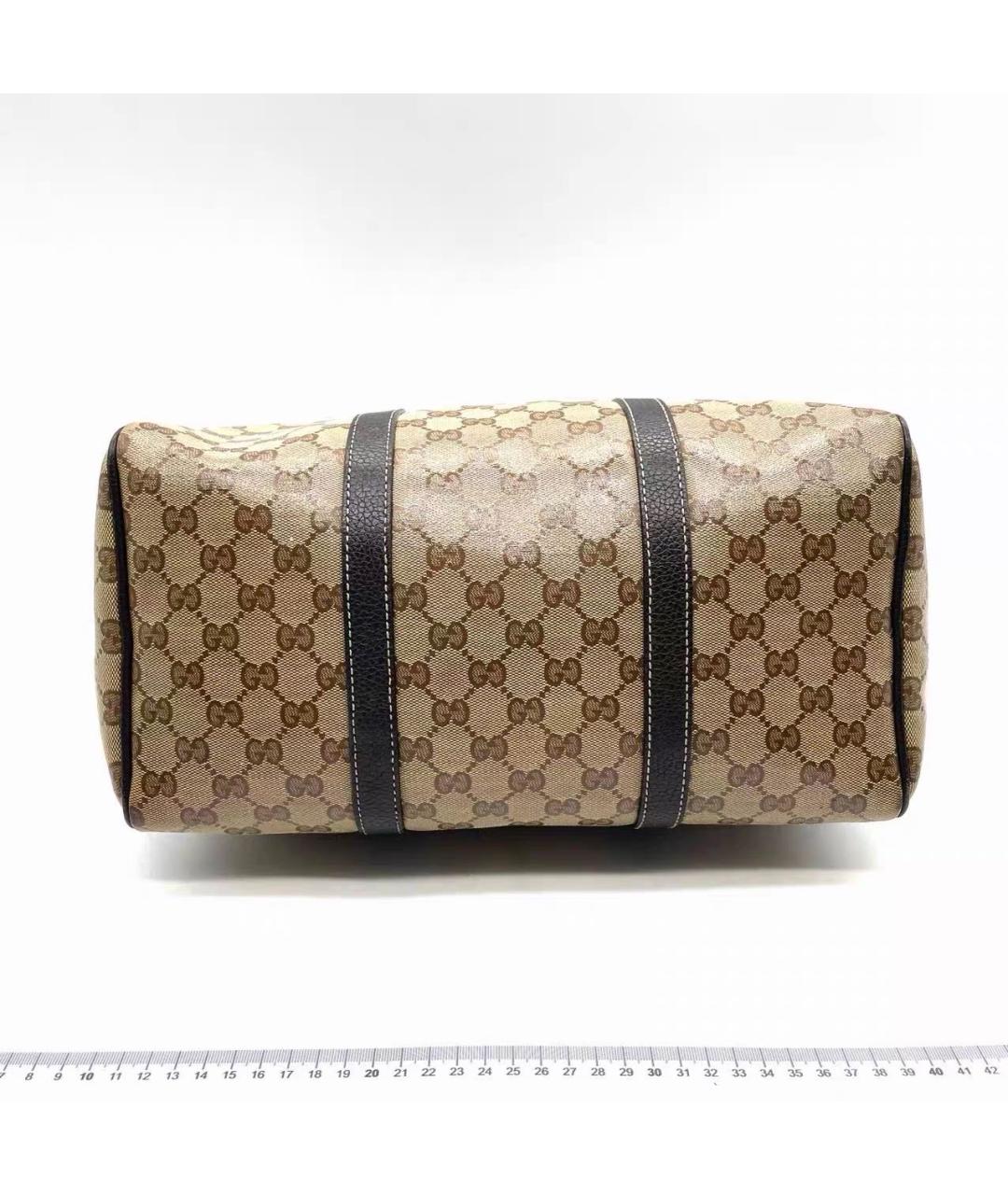 GUCCI Бежевая дорожная/спортивная сумка, фото 4