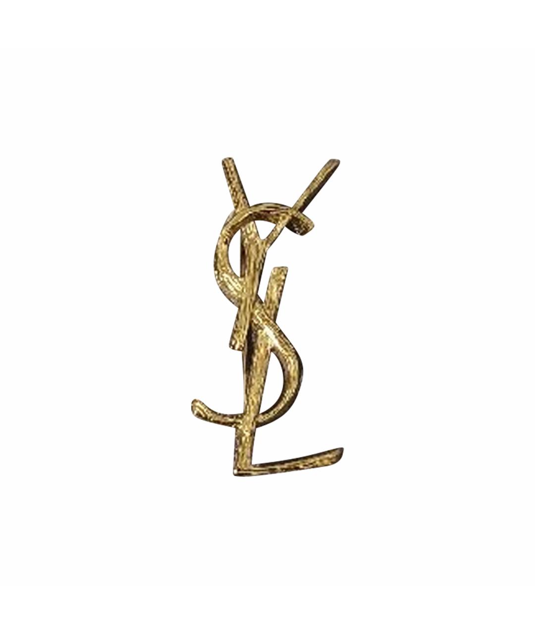 SAINT LAURENT Золотая булавка / брошь, фото 1