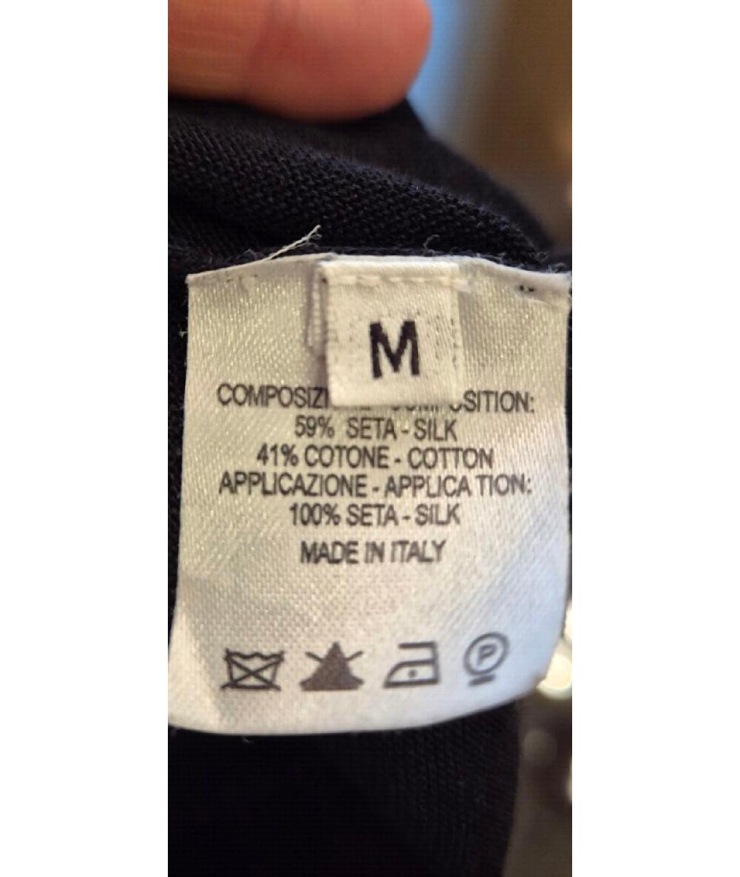 SAINT LAURENT Черное шелковое платье, фото 5